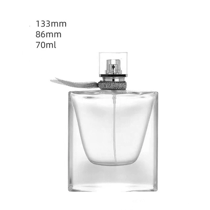 Sunshine Wholesale 70ml Custom Supplies Luxury Package Container Spray PUMP Cap Perfume Bottle Cosmetic Glass Screen Printing